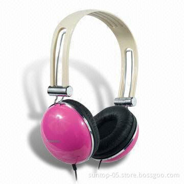 Wired Headphone with 3.5mm Stereo Jack and 104dB Sensitivity